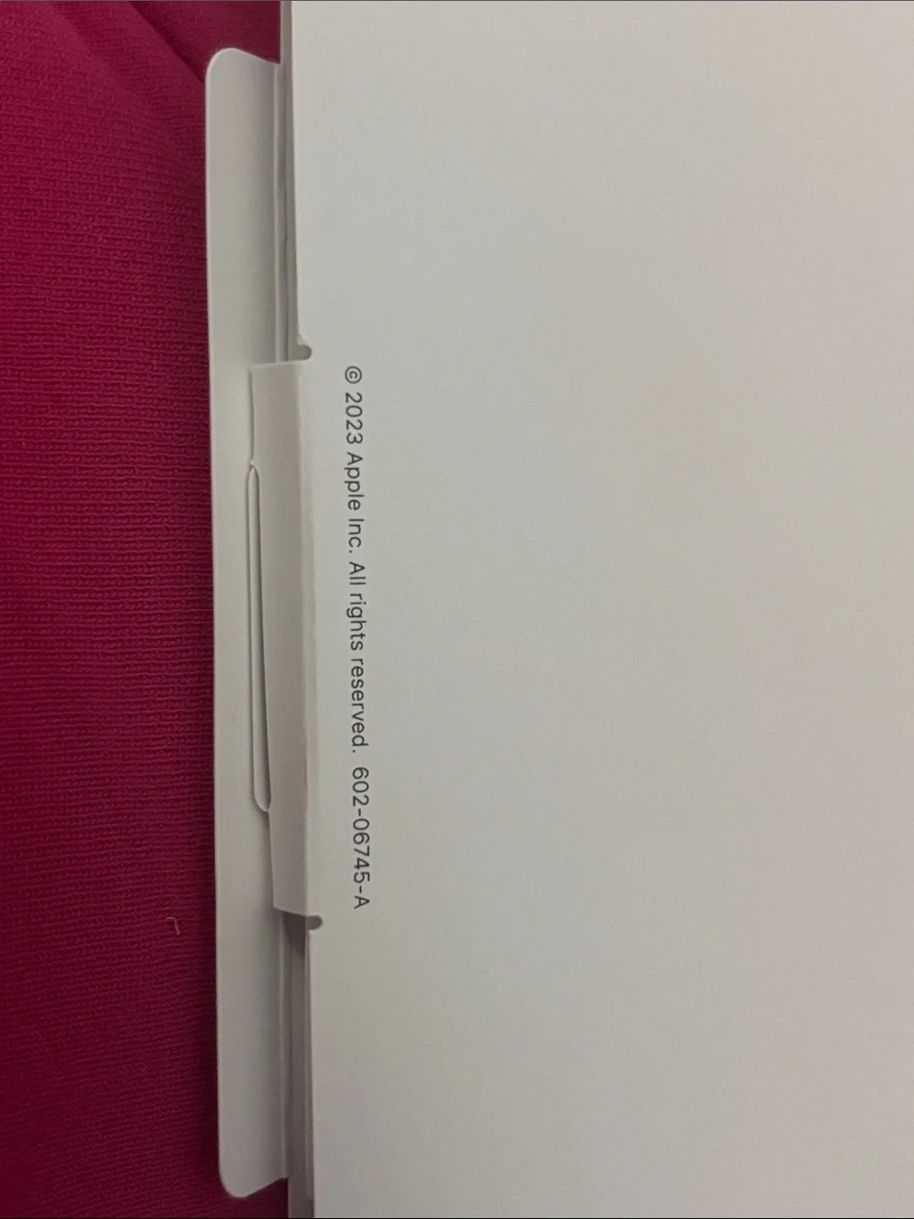 Apple White USB‑C Magnetic Apple Watch Charging Cable